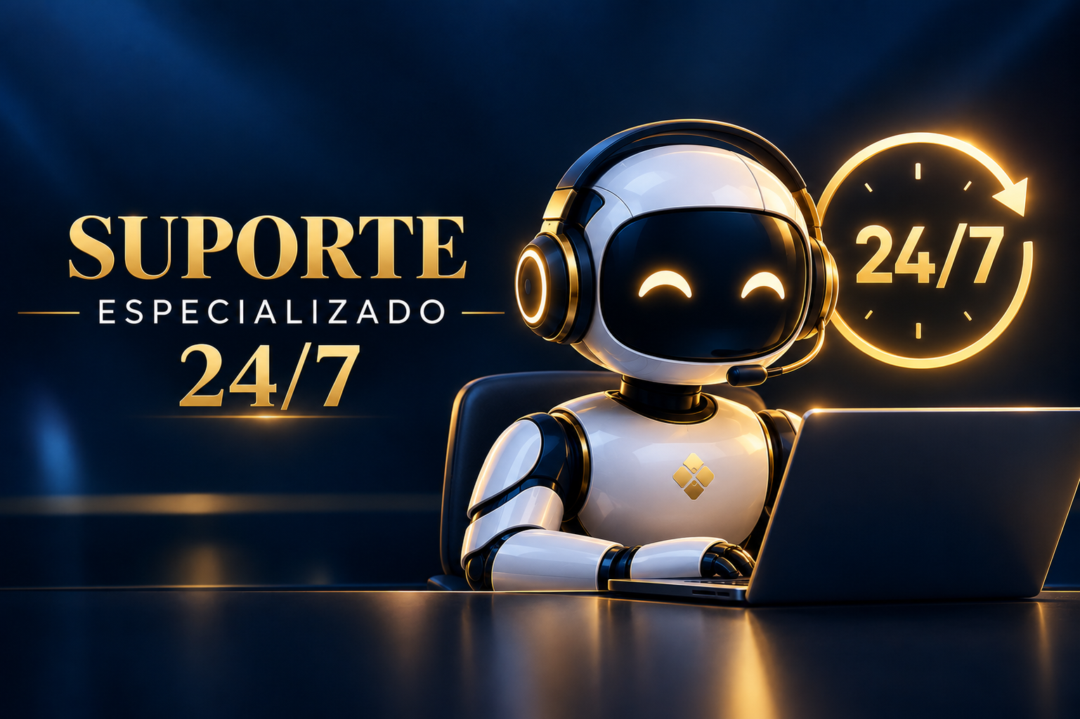 Suporte especializado 24/7